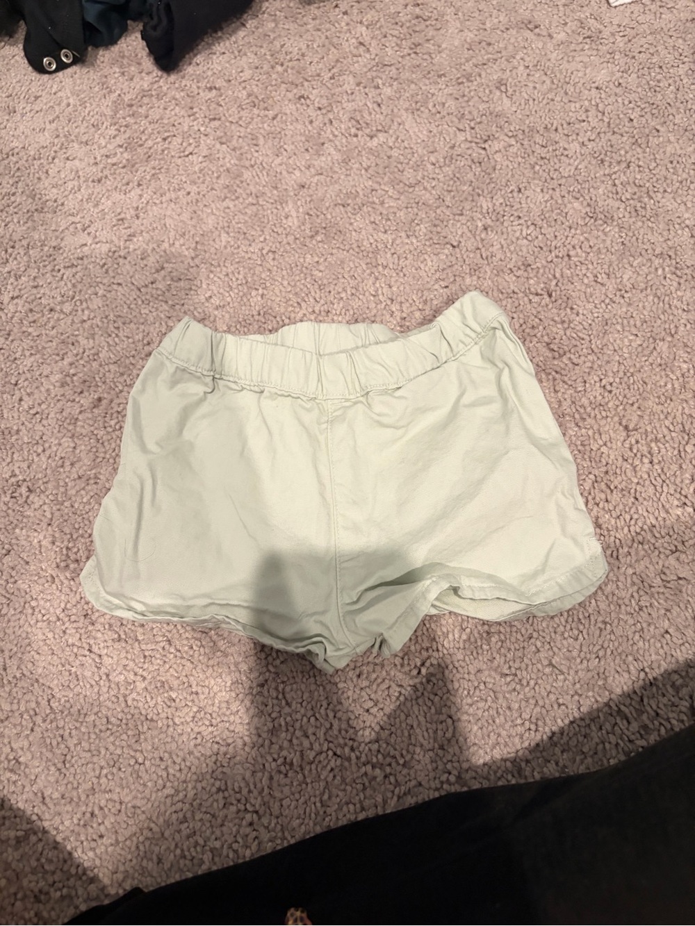 Carter's Light Mint Girls' Elastic-Waist Shorts